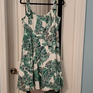 Nine West Palm print dress.